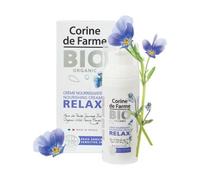CORINE DE FARME Crema Bio Viso Nutriente Relax Fiore di Pensiero NEUF 50 ml