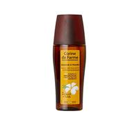 Corine de Farme Spray grasso per mungere olio abbronzante + attivatore abbronzante, per pelli opache o già abbronzate, intensifica l'abbronzatura, senza autoabbronzante, monoï tahiti, profumo delle