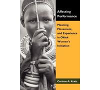 Corinne A Kratz Affecting Performance (Tascabile)