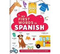 Corinne Delporte My First Words in Spanish (Libro di cartone) First Words