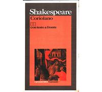 Coriolano. Testo inglese a fronte
