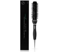 Corioliss Spazzola Rotonda Professionale in Titanio 33 mm per Piega con Phon e Volume Naturale su Capelli Medi - Brush Titanium Black Green