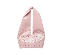 CORIOS Borsa a Mano da Donna Borsa a Tracolla a Spalla in PU Pelle Borsa Sotto il Braccio con Design a Rivetti Borsa per la Spesa con Capacità Media Stylish Tote per Lavoro Shopping Viaggio Rosa