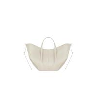 CORIOS Borsa a Mano da Donna Borse a Spalla a Tracolla a Forma di Mezzaluna PU Pelle Borse Secchiello Grande Borsa per la Spesa Elegante Tote 2 Pezzi per Quotidiano Lavoro e Shopping Bianco S