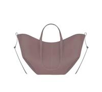 CORIOS Borsa a Mano da Donna Borse a Spalla a Tracolla a Forma di Mezzaluna PU Pelle Borse Secchiello Grande Borsa per la Spesa Elegante Tote 2 Pezzi per Quotidiano Lavoro e Shopping Viola L