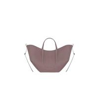 CORIOS Borsa a Mano da Donna Borse a Spalla a Tracolla a Forma di Mezzaluna PU Pelle Borse Secchiello Grande Borsa per la Spesa Elegante Tote 2 Pezzi per Quotidiano Lavoro e Shopping Viola S