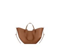 CORIOS Borsa a Mano da Donna Borse a Spalla a Tracolla a Forma di Mezzaluna PU Pelle Borse Secchiello Grande Borsa per la Spesa Elegante Tote 2 Pezzi per Quotidiano Lavoro e Shopping Marrone S