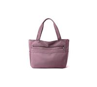 CORIOS Borsa a Mano Donna in Nylon Impermeabile - Multifunzionale a Spalla e Tracolla per Lavoro, Shopping, Scuola, Viaggi e Uso Quotidiano - Viola