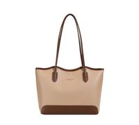 CORIOS Borsa a Mano Donna in PU Pelle Impermeabile Borsa a Spalla a Tracolla Grande Borsa per la Spesa Ventiquattrore Portadocumenti Cartella Elegante Ufficio Business Borsa Tote Kaki