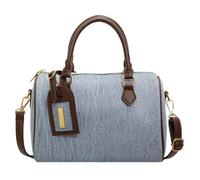 CORIOS Borsa a Mano in Denim da Donna Borsa a Spalla a Tracolla in Jeans Retro Borsa Boston Elegante Borse Messenger Multifunzionale Lavoro Shopping Viaggi Tote Blu L