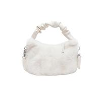 CORIOS Borsa a Mano in Morbido Peluche da Donna Moda Carino Borsa a Spalla a Tracolla Piccolo Borsa per la Spesa Leggero Morbido Tote Elegante Viaggi Shopping Lavoro Borse Messenger Beige