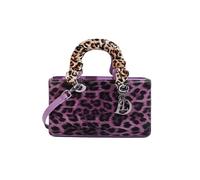 CORIOS Borsa da Donna con Stampa Leopardo PU Pelle Borsa a Tracolla Impermeabile Borsa a Spalla Moda Borsa per la Spesa Elegante Borse Messenger Borsa Tote Viola M