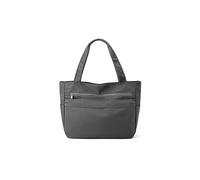 CORIOS Borsa Donna Nylon Impermeabile Grigio Multifunzionale Borsa a Spalla Tote Lavoro Shopping Scuola Viaggi Uso Quotidiano Borsa Ascellare