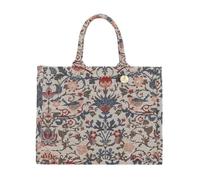 CORIOS Borsa per Laptop Borsa Portadocumenti con Motivi Etnici Stampati da Donna Bohemien Borse a Tracolla a Spalla Grande Capacità Borsa da Lavoro Ventiquattrore Borsa a Mano Tote di Tela Beige