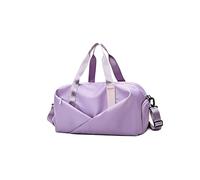 CORIOS Borsa Sportiva Donna Borsone da Viaggio Uomo Borsone Palestra Bagaglio a Mano Weekender Pernottamento Piscina Palestra con Scomparto Scarpe & Tasca di Separazione Bagnata e Asciutta Viola
