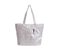 CORIOS Borsa Trapuntata da Donna Borsa a Mano Cotone Trapunta Leggero Gonfie Pelli PU Borse a Spalla a Tracolla Moda Tote Grande Borsa per la Spesa per Business Ufficio Viaggio Beige