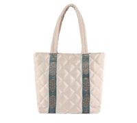 CORIOS Borsa Trapuntata da Donna Leggere Gonfie Borse a Spalla Borsa a Mano Nylon Impermeabile Borsa Tote Borse Trapunta Leggero Borsa a Tracolla Borsa Ascellare Grande Borsa per la Spesa Cachi