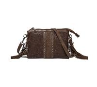 CORIOS Borse Messenger con Frange da Donna Stile Boho Borsa a Mano Borsa a Tracolla con Motivo Floreale Etnico Borsa Spiaggia Retro Bohemien Tote Pelle PU Borsa a Spalla per Vacanza Viaggio Caffè