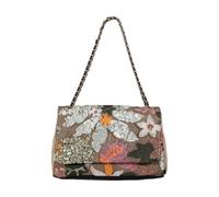 CORIOS Borse Messenger in Lino e Cotone Donna Borse a Spalla con Ricamo di Paillettes Bohemien Borsa a Mano Borsa Spiaggia Etnica Borse Tote Retro Borse a Tracolla per Viaggio Vacanza Spiaggia Verde