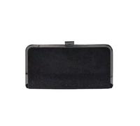 CORIOS Borsetta da Sera da Donna Borsa Scintillante Strass Clutch Pochette Piccolo con Catena Formale Elegante Borsa a Spalla a Tracolla per Cocktail Festa Cerimonia Ballo Nero