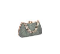 CORIOS Borsetta da Sera da Donna Clutch in Marmo Pochette Piccolo con Catena Moda Borsa a Spalla per Cocktail Ballo Festa Verde