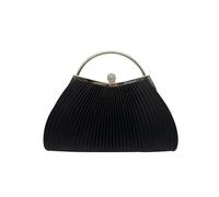 CORIOS Borsetta da Sera da Donna Clutch in Paillettes Piccolo con Catena Cerimonia Borsa Sposa Elegante Borsa a Spalla a Tracolla Lussuoso Borse Messenger per Ballo Cocktail Festa Nero