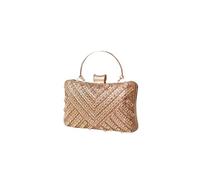 CORIOS Borsetta da Sera da Donna Strass Clutch Borsa Scintillante Formale Borsa a Spalla Pochette Piccolo con Catena Elegante Borsa a Tracolla per Ballo Cocktail Festa Champagne