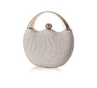 CORIOS Borsetta da Sera Donna Bling Clutch Bag Pochette Piccolo con Catena Borsa Sposa Borse Messenger Elegante Borsa a Tracolla Borse a Mano per Cocktail Festa Cerimonia Ballo Oro