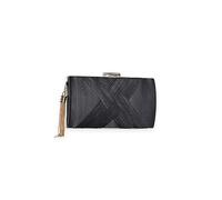 CORIOS Borsetta da Sera Donna Clutch con Frange Pochette Piccolo con Catena Elegante Borsa a Spalla Borsa Sposa Lussuoso Borsa a Tracolla Borse Messenger Nero