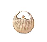 CORIOS Borsetta da Sera Donna Pochette Piccolo con Catena Bling Clutch Bag Elegante Borsa a Tracolla Borse a Mano Borsa Sposa Borse Messenger per Cocktail Festa Ballo Cerimonia Oro