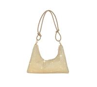 CORIOS Borsetta da Sera Donna Strass Pochette Borsa Scintillante Borsa a Tracolla Elegante Borsa a Mano Borsa a Spalla Glitterata Clutch per Cocktail Festa Ballo Cerimonia Oro