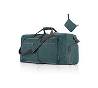 CORIOS Borsone da Viaggio Uomo/Donna 115L Pieghevole Borsa Sportiva Grande Bagaglio a Mano con Scomparto Scarpe Borsone Palestra Ultra-Leggero Piscina Palestra Weekender Pernottamento Verde B