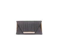 CORIOS Clutch Bag con Paillettes Borsetta da Sera Donna Borsa Sposa Bling Borsa a Spalla Pochette Piccolo con Catena Elegante Borsa a Tracolla per Cerimonia Festa Ballo Cocktail Grigio Scuro
