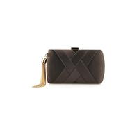 CORIOS Clutch Donna Borsetta da Sera Borsa a Spalla con Frange Pochette Piccolo con Catena Elegante Borse Messenger Cocktail Festa Cerimonia Ballo Borsa a Tracolla Marrone