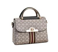 CORIOS Elegante Borsa a Mano da Donna PU Pelle Impermeabile Borsa a Tracolla a Spalla Piccolo Borsa Ascellare Moda Borse Messenger Viaggio Shopping Lavoro Tote Nero
