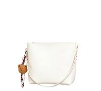 CORIOS Elegante Borse Messenger da Donna PU Pelle Borsa a Tracolla a Spalla Moda Piccolo Borsa a Mano Ascellare Viaggio Shopping Lavoro Tote Bianco