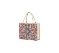 CORIOS Etnico Stile Borsa a Mano Donna Borse Tote in Tela Bohemien Borsa Spiaggia Alta Capacità Borse a Spalla Retro Borse a Tracolla per Viaggio Spiaggia Vacanza Uso Quotidiano Multicolore A