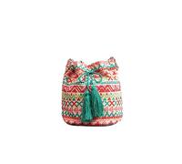 CORIOS Etnico Stile Borse Tote Bohemien Borsa a Mano Borse a Tracolla in Tela Donna Borse a Spalla con Nappe Coulisse Borsa Spiaggia Retro Borse Secchiello Borse Messenger Multicolore A
