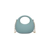 CORIOS Mini Borsetta da Sera da Donna Borsa a Spalla Clutch in Acrilico Pochette Piccolo con Catena Mode Borsa a Tracolla per Cerimonia Ballo Cocktail Festa Azzurro