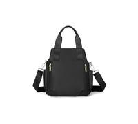 CORIOS Nylon Borse Messenger Borsa a Tracolla da Donna Casuale Borsa a Spalla Multifunzionale Borsa a Mano Impermeabile Borse Tote per Viaggi Shopping Lavoro Uso Quotidiano Nero