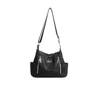 CORIOS Nylon Borse Messenger da Donna Casuale Borsa a Spalla Borsa a Tracolla Impermeabile Borse Tote Multifunzionale Viaggi Shopping Lavoro Uso Quotidiano Borsa a Mano Nero