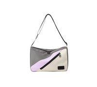 CORIOS Nylon Borse Messenger Impermeabile Borsa a Spalla da Donna Casuale Borsa a Tracolla Multifunzionale Borsa a Mano Leggero Borse Tote per Shopping Viaggi Lavoro Uso Quotidiano Grigio