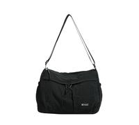 CORIOS Oxford Borse Messenger da Donna Impermeabile Borsa a Spalla Casuale Borsa a Tracolla Multifunzionale Borsa a Mano Viaggi Shopping Lavoro Uso Quotidiano Tote Nero