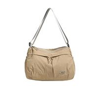 CORIOS Oxford Borse Messenger da Donna Impermeabile Borsa a Spalla Casuale Borsa a Tracolla Multifunzionale Borsa a Mano Viaggi Shopping Lavoro Uso Quotidiano Tote Cachi