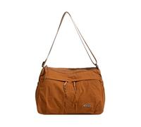 CORIOS Oxford Borse Messenger da Donna Impermeabile Casuale Borsa a Spalla a Tracolla Multifunzionale Borsa a Mano Viaggi Shopping Lavoro Uso Quotidiano Tote Arancione