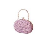 CORIOS Paillettes Clutch da Donna Borsetta da Sera Pochette Piccolo con Catena Borsa Sposa Elegante Borsa a Spalla Borsa a Tracolla Gorgeous Borse Messenger Viola Chiaro