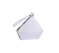 CORIOS Paillettes Clutch da Donna Borsetta da Sera Pochette Piccolo con Catena Elegante Borsa a Spalla Borsa Sposa Gorgeous Borse Messenger Borsa a Tracolla Bianco