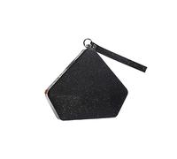 CORIOS Paillettes Clutch da Donna Borsetta da Sera Pochette Piccolo con Catena Elegante Borsa a Spalla Borsa Sposa Gorgeous Borse Messenger Borsa a Tracolla Nero