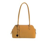 CORIOS PU Pelle Borsa a Mano da Donna Piccolo Borsa a Spalla Impermeabile Borsa a Tracolla Elegante Borsa Ascellare Borsa per la Spesa Moda Viaggio Lavoro Shopping Borsa Tote Caramello