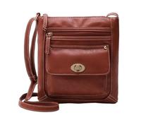 CORIOS PU Pelle Borse Messenger da Donna Piccolo Borsa a Tracolla a Spalla Tasche Multiple Borsa Ascellare Elegante Retro Borsa a Mano Viaggio Shopping Lavoro Tote Marrone
